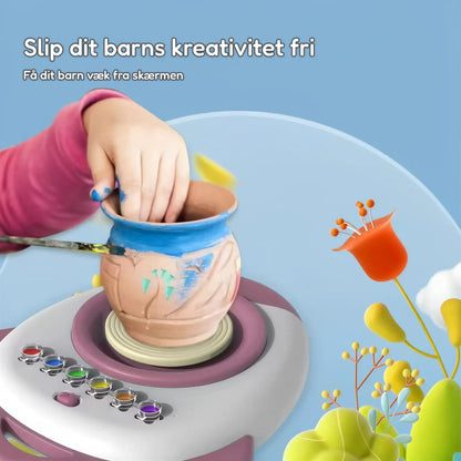SuperKeramik – Dit barn laver egne skåle, kopper og kunstværker – Blå